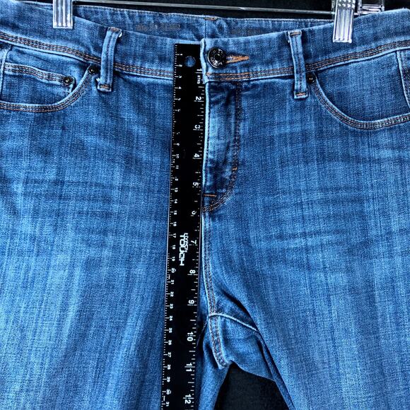 Chicos Womens Jeans Blue Denim Mid Rise So Slim Crop Stretch 0 (S) - Picture 9 of 13